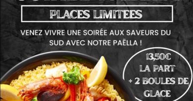 Soirée Paëlla au LEXAN bar, le 7 mars