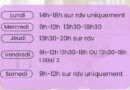 Retrouvez les horaires du salon de coiffure Hair du Sud